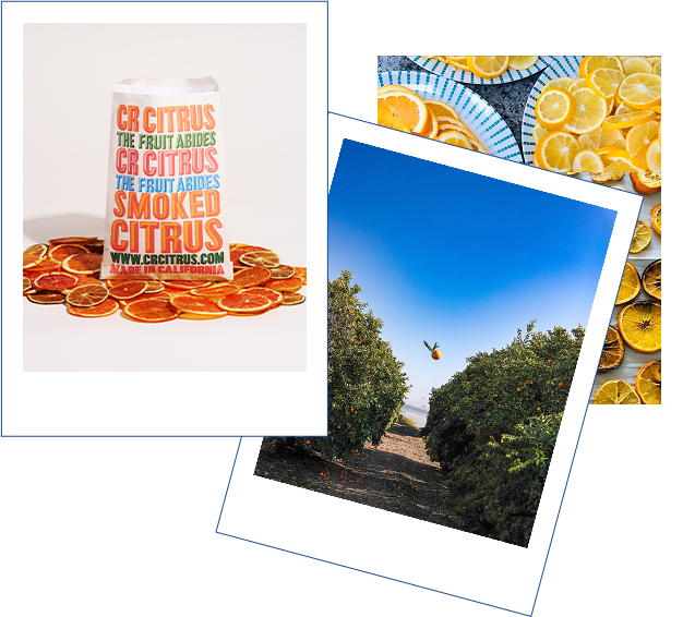 Cr Citrus Smoked Fruit for cocktails